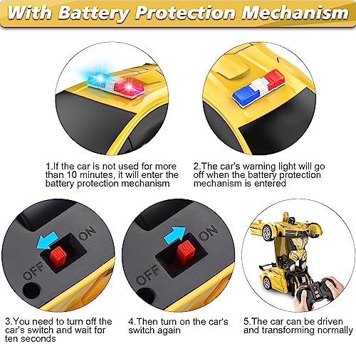 Remote Control Car (Yellow)