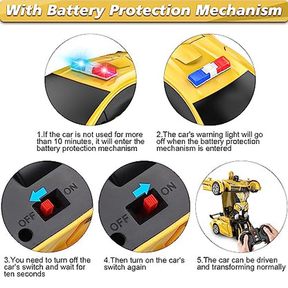 Remote Control Car (Yellow)