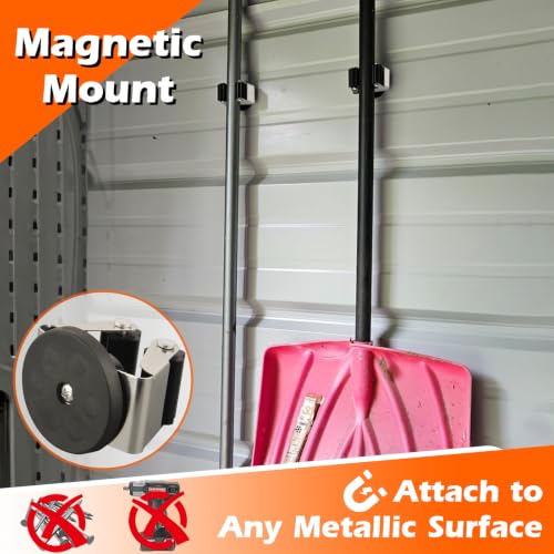 4 Pack Magnetic Mop Broom Holder
