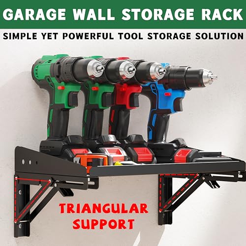 Garage Folding Storage Rack Shelves (200LB Folding Storage Rack Shelves)