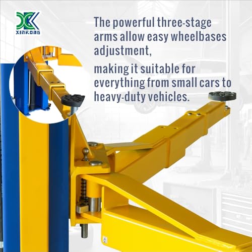 Auto 2 Post Car Lift 15000 lb Capacity Truck Hoist