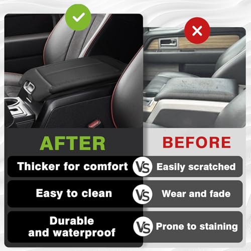 Armrest Cover for Ford F (2) 09-14 |F150| Bucket Seat, Regular)