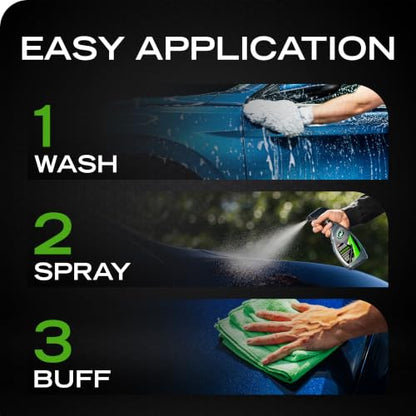 Hybrid Solutions Ceramic Spray Wax Coating (16 Fl Oz (Pack of 3))