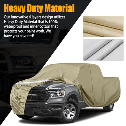 Waterproof Truck Covers for CrewCab 5.5 ft (Truck-235 Inch)