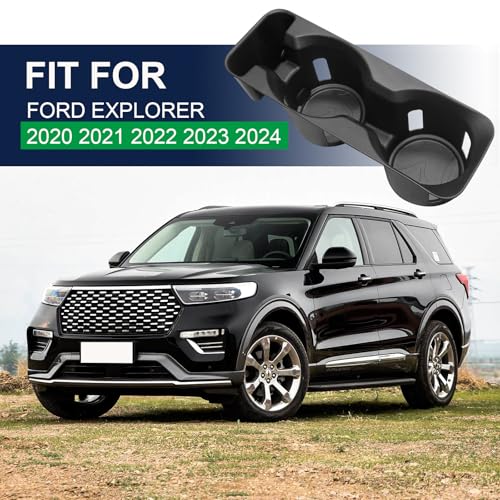 Upgrade Cup Holder Inserts for Ford Explorer 2020 (for Ford Explorer 2020-2024)