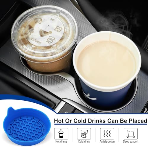 Car Cup Holder Coaster (Blue)