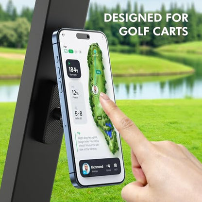 Magnetic Golf Cart Phone Holder