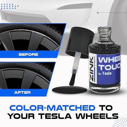 Premium Tesla Wheel Curb Rash Repair Kit for Model X 22 (Tesla Model X / 22" Grey Turbine)