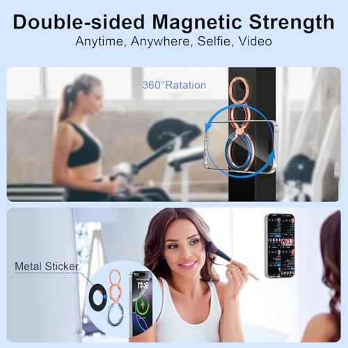 Magnetic Phone Ring Holder (rose-gold)