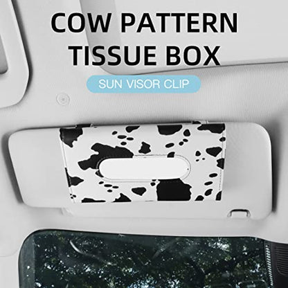 Cow Print Car Accessory for Women (Cow Print)