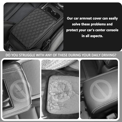 Upgraded Car Center Console Cover (Black)