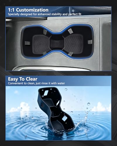 Cup Holder Inserts for 2022 (For 2022-2026 Nissan Frontier)