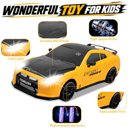 RC Drift Car 1 (Yellow)