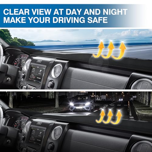 Black Dash Cover Compatible with 2009 (F150 09-14(black))
