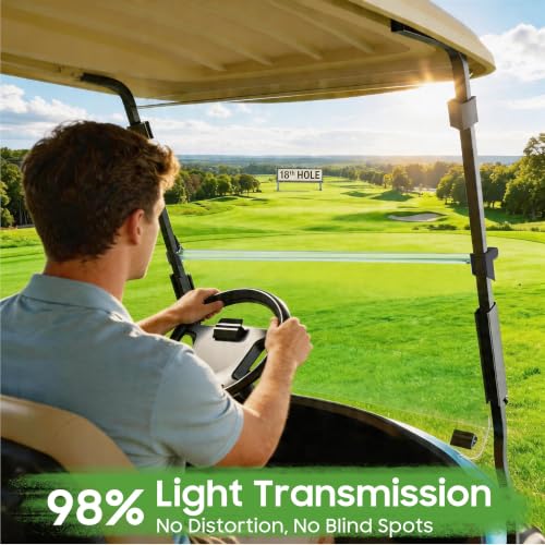 Golf Cart Windshield for Club Car Precedent (Clear)