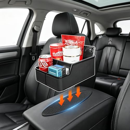 Car Storage Organizer Between Seats (Black)