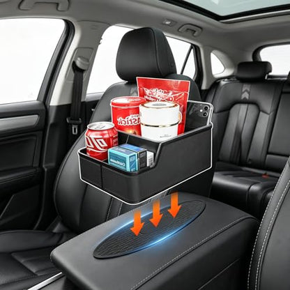 Car Storage Organizer Between Seats (Black)