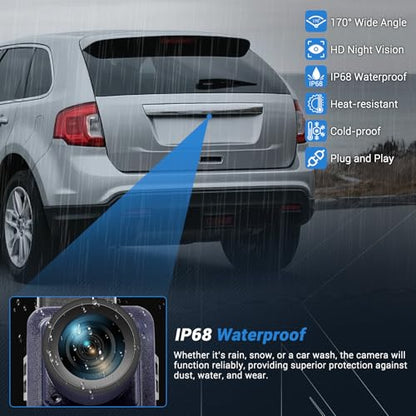 Backup Camera Compatible with Ford Fusion 2013 (ES7Z-19G490-AA)