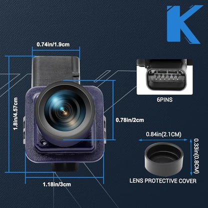 Backup Camera Compatible with Ford Fusion 2013 (ES7Z-19G490-AA)