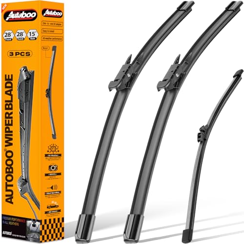 Windshield Wiper Blade Replacement for Ford Edge 2015 (28"+28"+15")