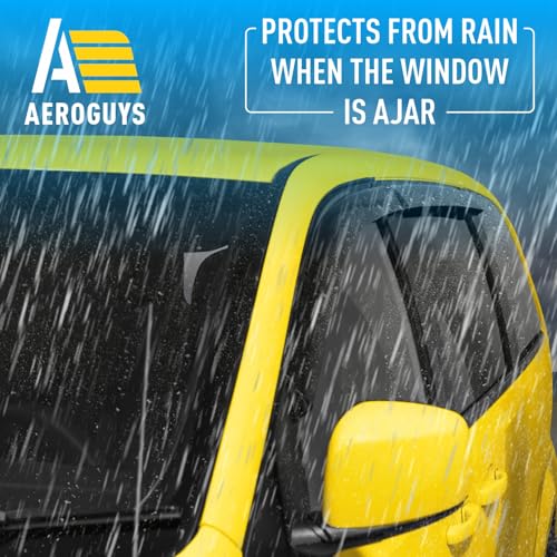 Extra Durable Window Deflectors Tape (For Dodge Grand Caravan 08-20 Tape-on)