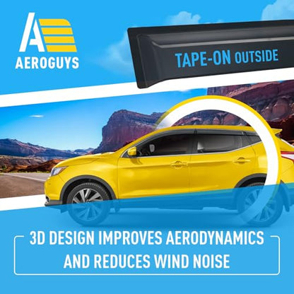 Extra Durable Window Deflectors Tape (For Nissan Rogue Sport 17-22)