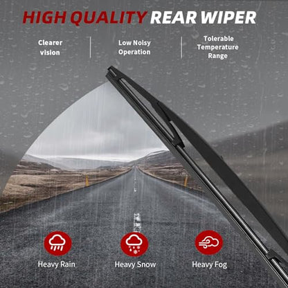 Premium Windshield Wiper Blades (26"+20"+14"（Hook）)
