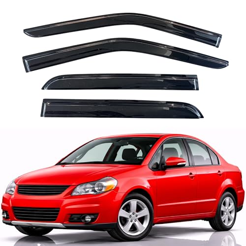 Rain Guards Fit for 2008 (2008-2010 SX4 Sedan)