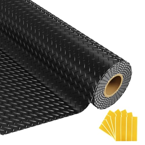 8x20 FT Garage Floor Mat (Black / 8×20FT)