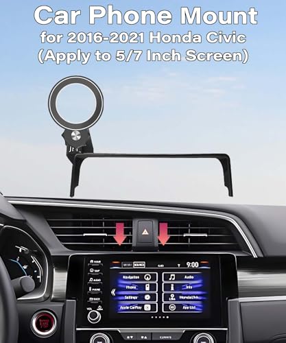 Car Phone Holder for Honda Civic 2016 (fit for 2016-2021 Honda Civic (5/7 Inch Screen))