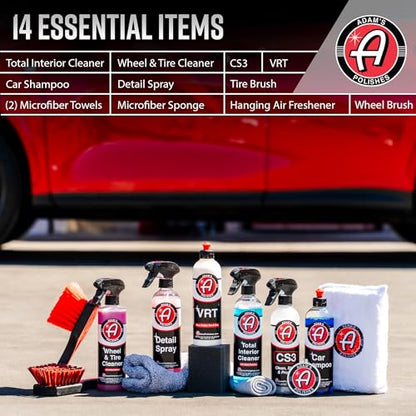 Essential Car Wash Kit (Essential (14-item))