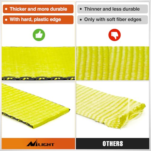 2" x 38" Axle Tie Down Straps with D (4Pcs 2in x 38in Axle Tie Down Straps Yellow)