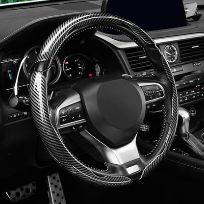 3pcs Carbon Fiber Anti (Glossy Black / Universal (3pcs))