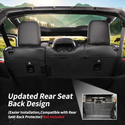 CRV Car Seat Covers Custom Fit for Honda 2012 (Leatherette(Wine Red) / 2012-2014 CRV EX,EX-L,LX)