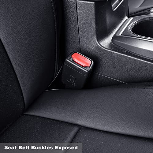 2 Front Tacoma Seat Covers Custom Fit 2016 ((2016-2023) Front Only / Black)