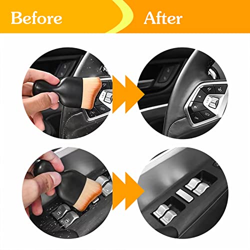 Car Interior Detailing Brush (Black&brown)