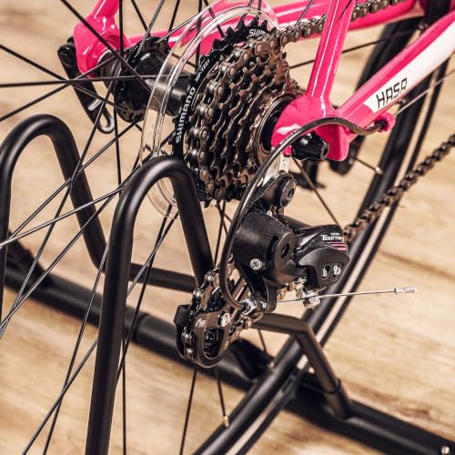 Bicycle Floor Parking Rack Stand (3 Bikes / Classic)