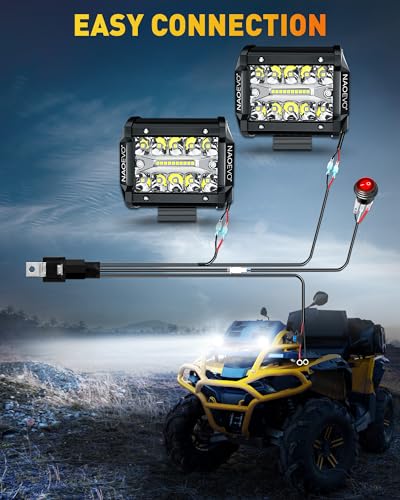 4 Inch LED Pod Lights (White)