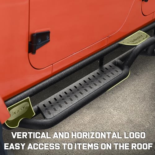 Side Steps Compatible with 2018 (18-26 JL 4 Doors)