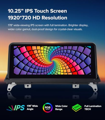 10.25'' CarPlay Screen Radio for BMW X5 E70 (10.25 Inch)
