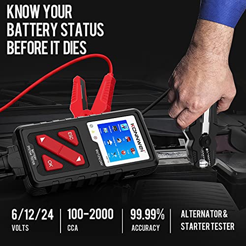 KW710 Car Battery Tester 6V 12V 24V (KW710)