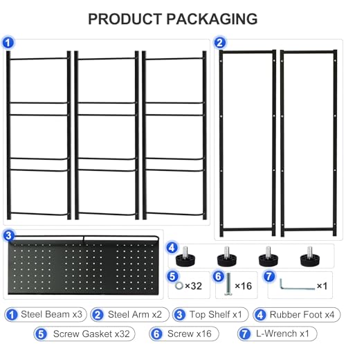 5 Gallon Water Bottle Holder 9 (Black / 9 Slot with top shelf)