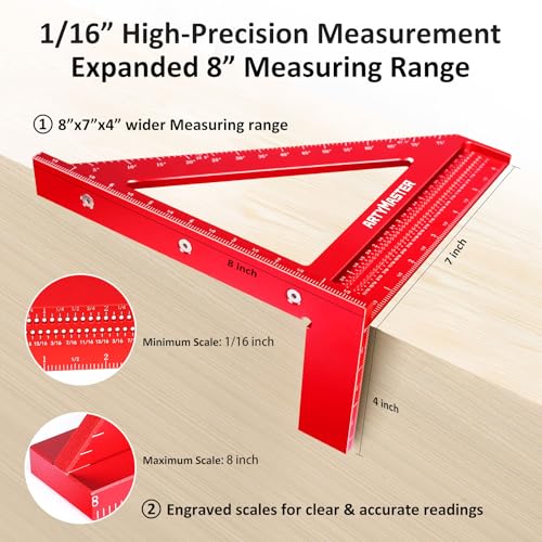 8 inch 3D Multi (8 inch Square+Pencil / Imperial)