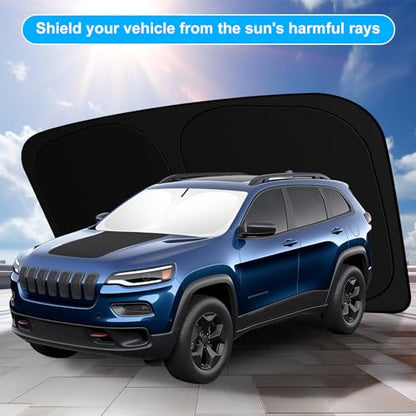 Windshield Sun Shade for 2014 (For 2014-2026 Jeep Cherokee)