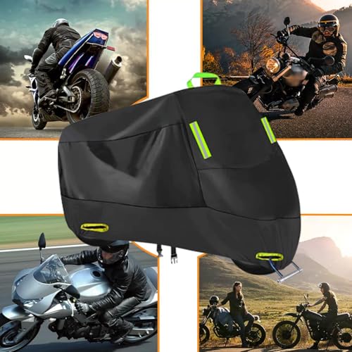 Motorcycle Cover All Season (Black / 86.6")