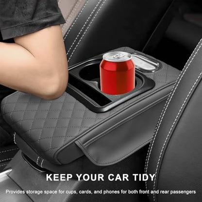 Car Center Console Cover (Gray)