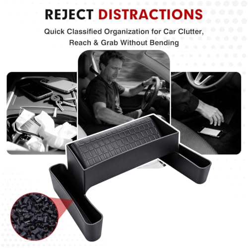 Center Console Sunglasses Holder for 2026 Toyota RAV4 Accessories (2026 Toyota RAV4-Side Tray)