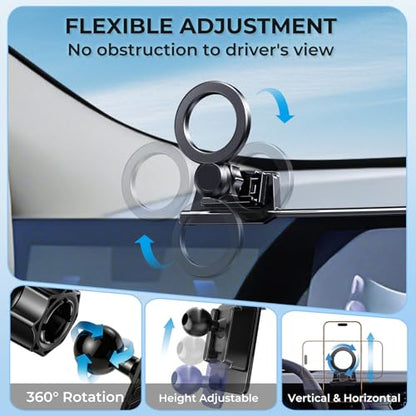 Car Phone Holder for BMW X5 (Fit for 2024-2026 X5/X6 & 2023-2026 X7, 14.9-Inch)