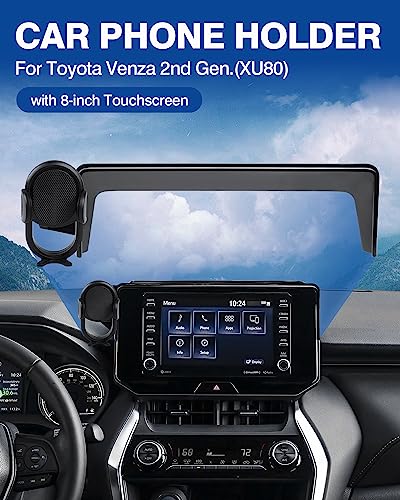 Car Phone Holder for 2021 (Auto-Look / Toyota Venza 2021-2024(8-In))
