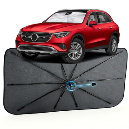 Car Windshield Sun Shade Umbrella for Benz GLC (For Benz GLC-Class 2016-2026)